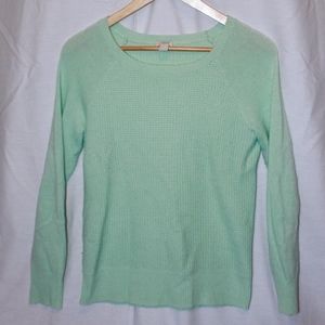 Teal J. Crew Sweater
